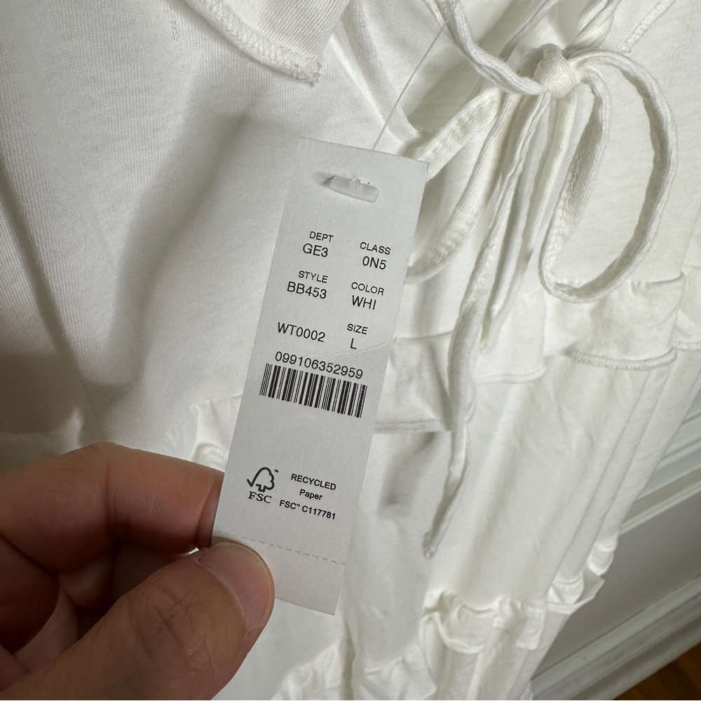 J.Crew: Tiered Knit Keyhole Maxi Dress Women Size Large NEW - Picture 4 of 6